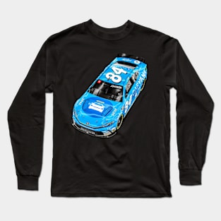 Jimmie Johnson Charcoal Carvana Long Sleeve T-Shirt